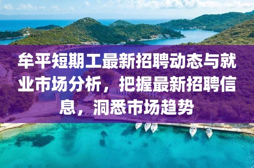 牟平短期工最新招聘动态与就业市场分析，把握最新招聘信息，洞悉市场趋势