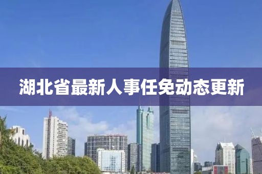 湖北省最新人事任免动态更新