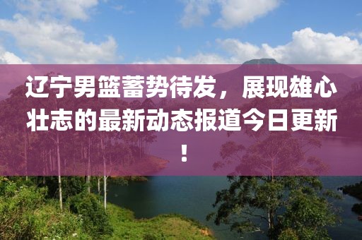 辽宁男篮蓄势待发，展现雄心壮志的最新动态报道今日更新！