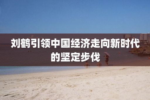 刘鹤引领中国经济走向新时代的坚定步伐